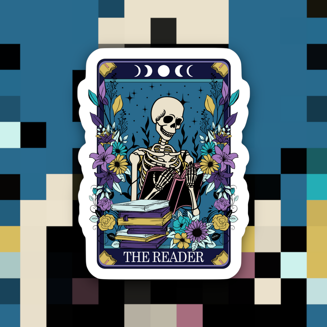 The Reader Tarot Sticker