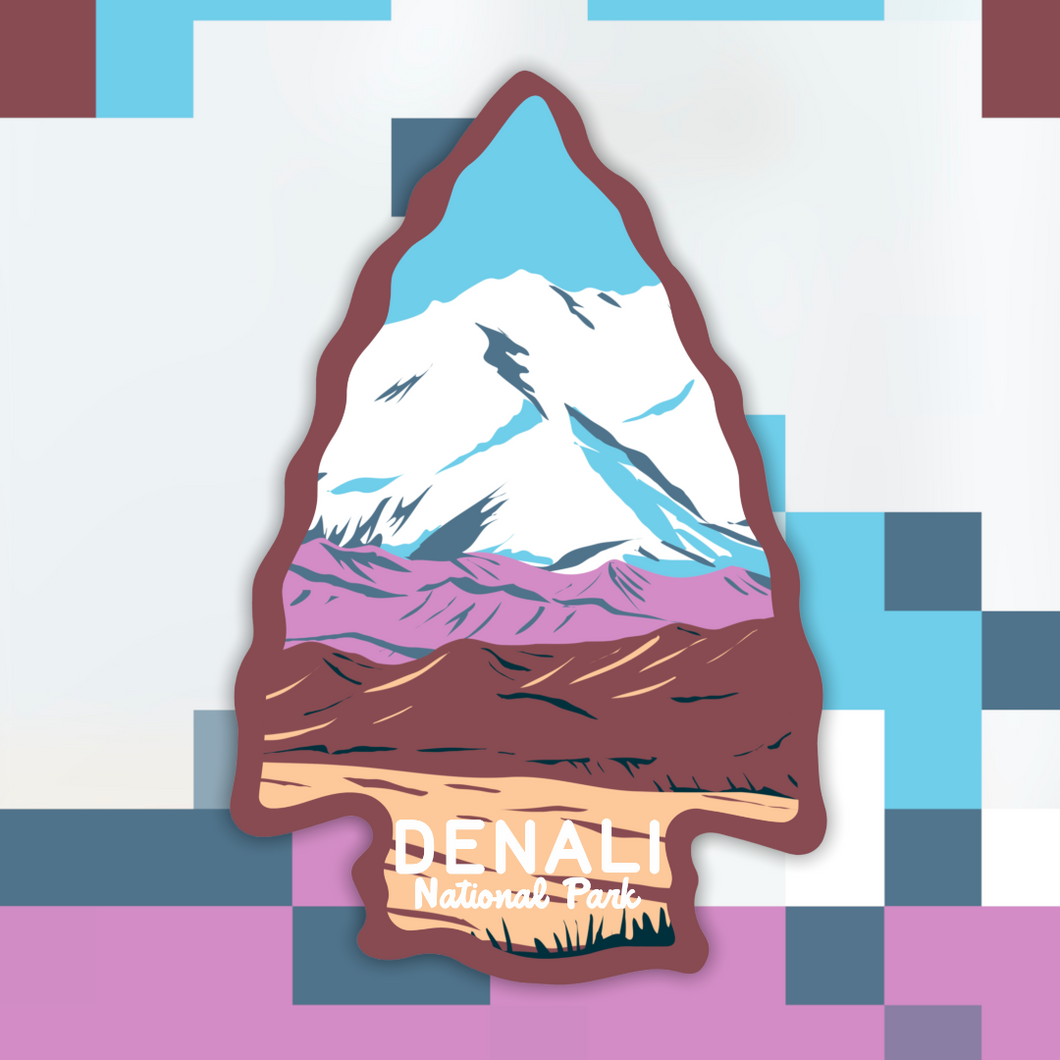 Denali National Park Sticker