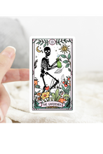 Load image into Gallery viewer, Plant Tarot Card The Gardener Sticker
