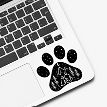 Load image into Gallery viewer, Dog Paw Adventure Boy Vinyl Sticker
