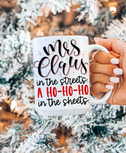 Load image into Gallery viewer, Mrs. Claus in the Streets Mug
