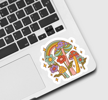 Load image into Gallery viewer, Groovy Mushroom Sticker
