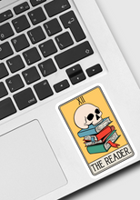 Load image into Gallery viewer, The Reader Tarot Card Sticker
