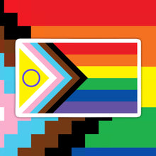 Load image into Gallery viewer, 2021 Pride Progress Flag Sticker
