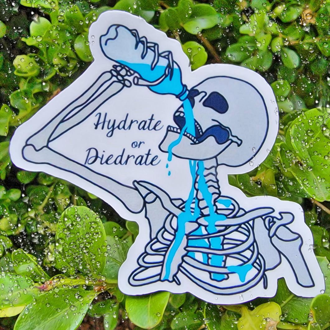 Hydrate or Diedrate Sticker