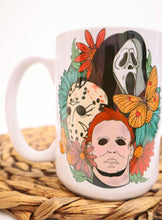 Load image into Gallery viewer, Halloween Spooky Floral Coffee Mug
