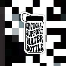 Load image into Gallery viewer, Emotional Support Water Bottle Vinyl Sticker
