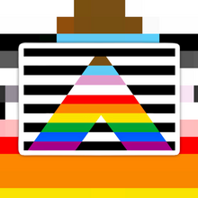 Load image into Gallery viewer, Ally Pride Flag Sticker
