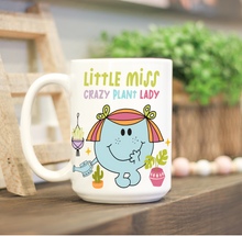 Load image into Gallery viewer, Little Miss Crazy Plant Lady Mug
