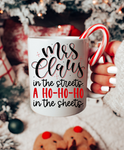 Load image into Gallery viewer, Mrs. Claus in the Streets Mug
