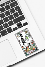 Load image into Gallery viewer, Plant Tarot Card The Gardener Sticker
