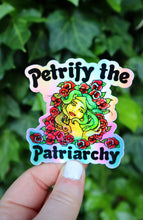 Load image into Gallery viewer, Petrify the Patriarchy Holographic Sticker
