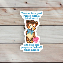 Load image into Gallery viewer, Good Person with a Kind Heart Sticker
