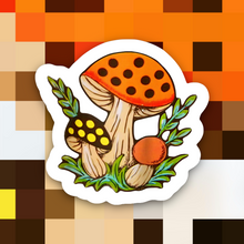 Load image into Gallery viewer, Vintage Mushroom Sticker
