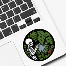 Load image into Gallery viewer, Plant Skeleton Love Sticker
