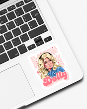 Load image into Gallery viewer, Dolly Parton Flower Sticker
