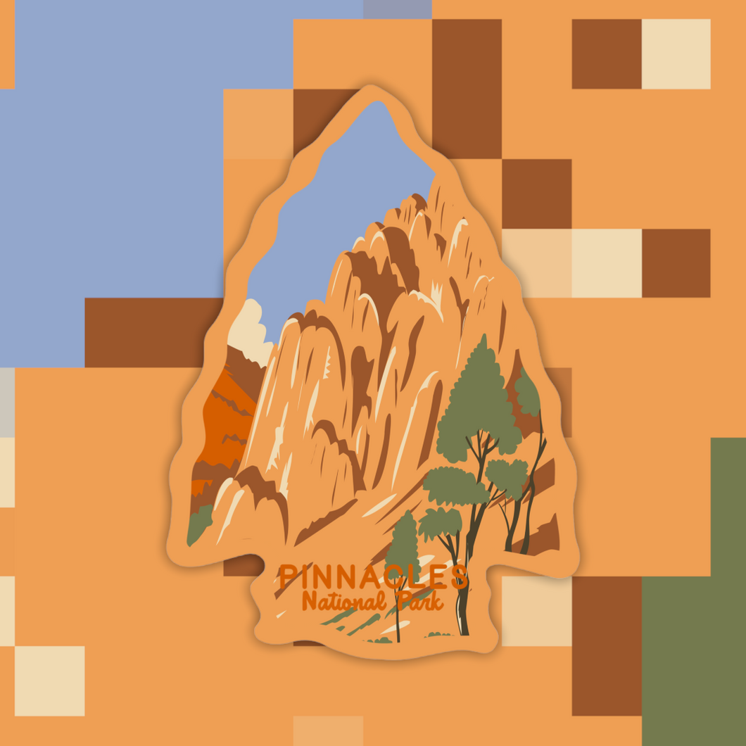 Pinnacles National Park Sticker