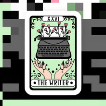 Load image into Gallery viewer, The Writer Tarot Reader Sticker
