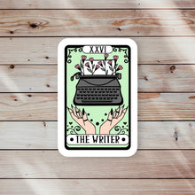 Load image into Gallery viewer, The Writer Tarot Reader Sticker
