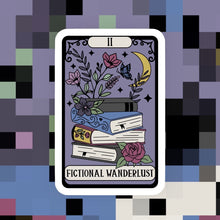 Load image into Gallery viewer, Fictional Wanderlust Tarot Reader Sticker
