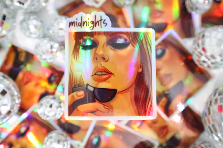 Midnights Holographic Sticker