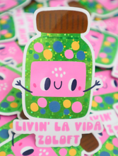 Load image into Gallery viewer, Livin&#39; La Vida Zoloft Glitter Sticker
