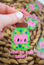 Load image into Gallery viewer, Livin La Vida Zoloft 3&quot; Double Sided Keychain
