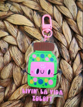 Load image into Gallery viewer, Livin La Vida Zoloft 3&quot; Double Sided Keychain
