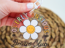 Load image into Gallery viewer, Overly Anxious Drivers Club 3&quot; Double Sided Keychain
