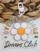 Load image into Gallery viewer, Overly Anxious Drivers Club 3&quot; Double Sided Keychain
