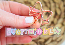 Load image into Gallery viewer, Overthinker 3.5&quot; Double Sided Keychain
